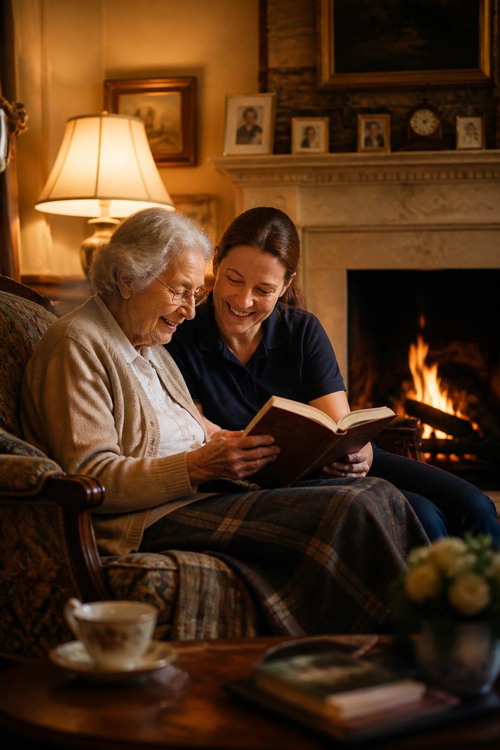 A chapter by the fire