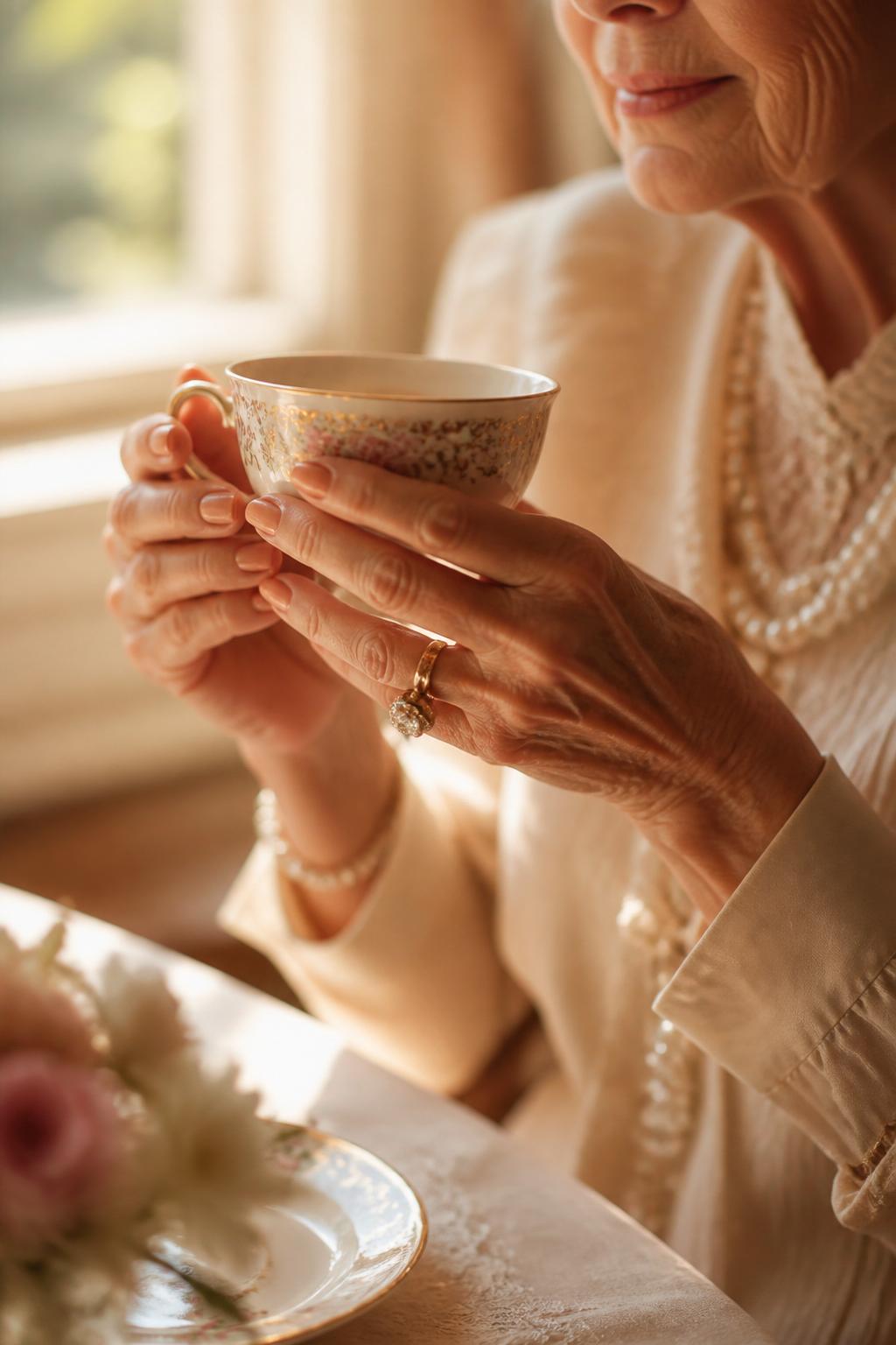 Afternoon tea, slowly